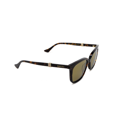 Gucci GG1493S Sunglasses 002 havana - three-quarters view