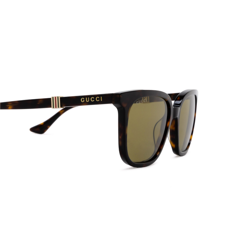 Gucci GG1493S Sunglasses 002 havana - 3/4