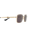 Lunettes de soleil Gucci GG1495S 001 gold - Vignette du produit 3/4