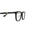 Occhiali da vista Gucci GG1500OK 001 black - anteprima prodotto 3/4