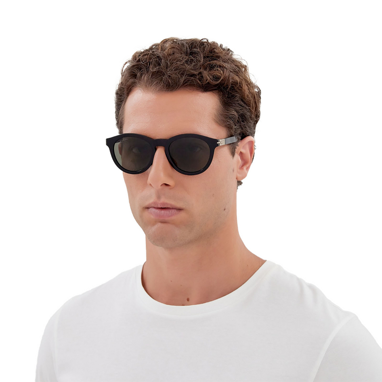 Gucci GG1501S Sunglasses 001 black - 5/5