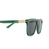 Occhiali da sole Gucci GG1502S 003 green - anteprima prodotto 3/4