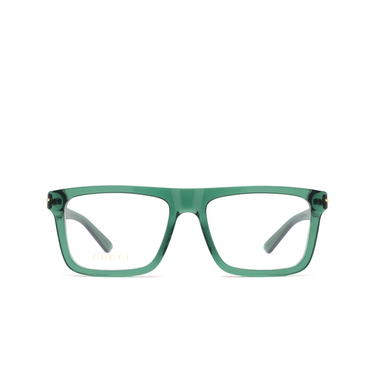 Lunettes de vue Gucci GG1504O 007 green - Vue de face