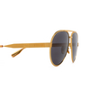 Occhiali da sole Gucci GG1513S 001 gold - anteprima prodotto 3/4