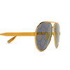 Lunettes de soleil Gucci GG1513S 005 gold - Vignette du produit 3/4