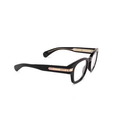 Gucci GG1518O Eyeglasses 001 black - three-quarters view