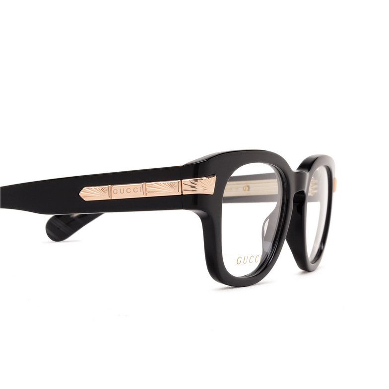 Gucci GG1518O Eyeglasses 001 black - 3/4