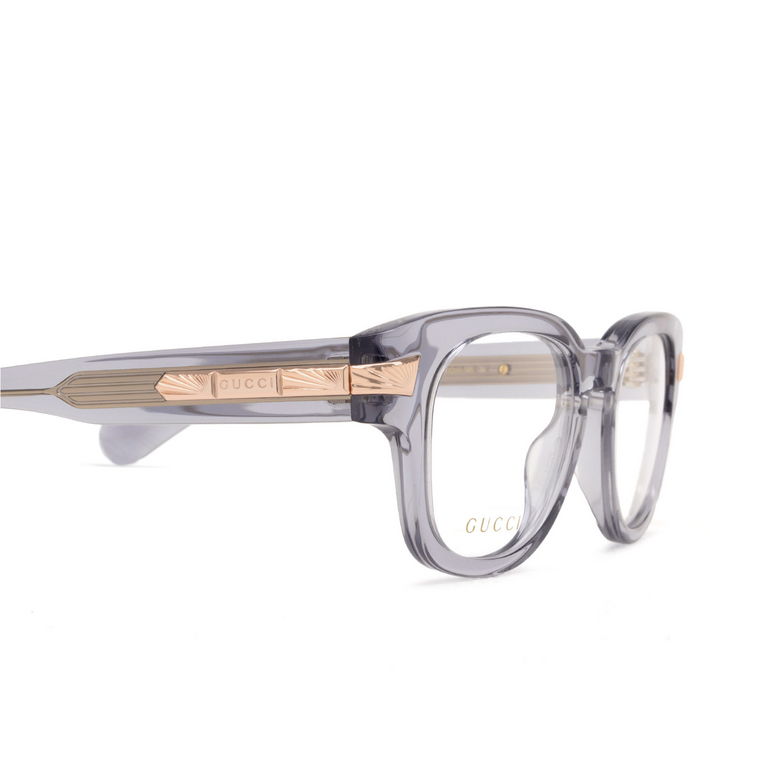 Gucci GG1518O Eyeglasses 003 grey - 3/5