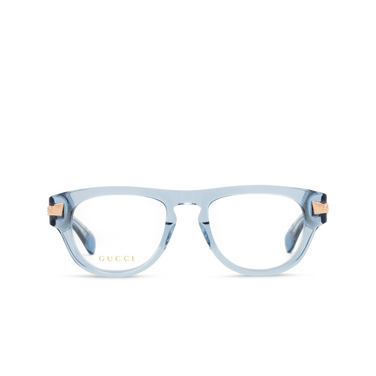 Occhiali da vista Gucci GG1519O 004 light blue - frontale