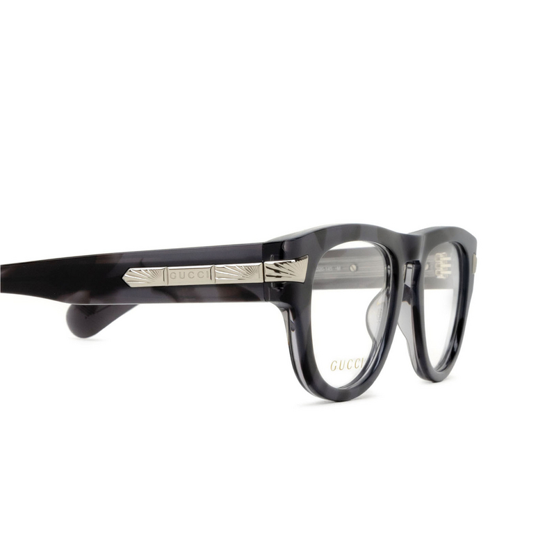 Gafas graduadas Gucci GG1519O 005 grey - 3/4