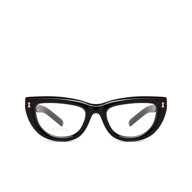Gucci GG1521O Eyeglasses 001 black - front view