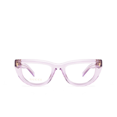 Gucci GG1521O Eyeglasses 004 violet - front view