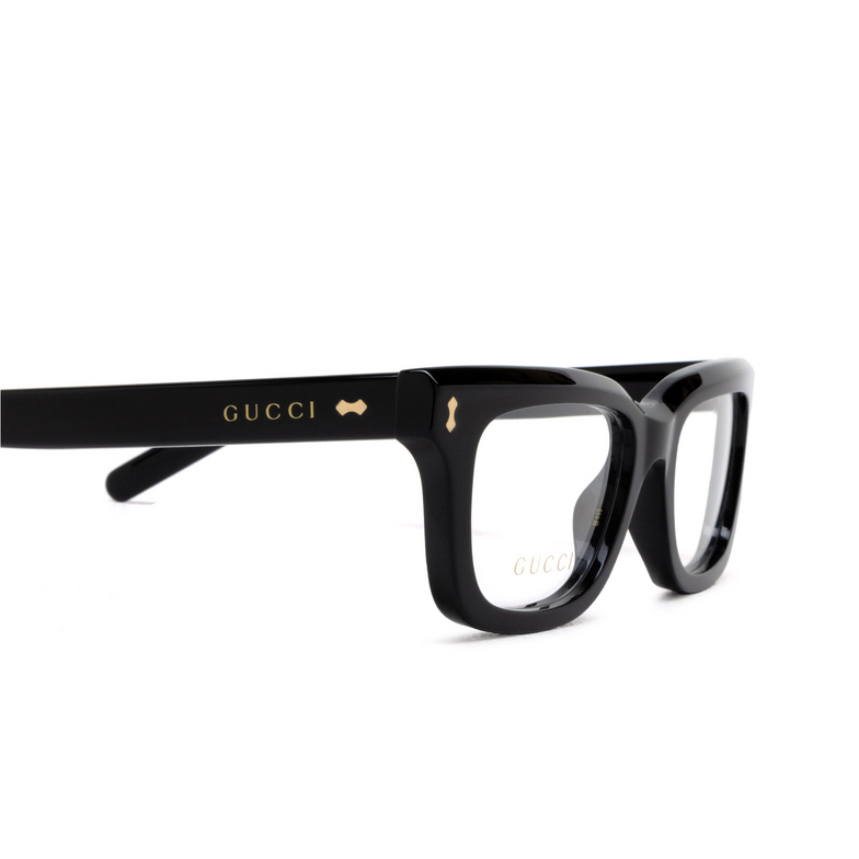 Gucci GG1522O Eyeglasses 005 black - 3/4