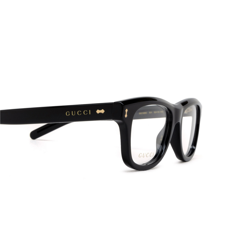 Gucci GG1526O Eyeglasses 001 black - 3/4