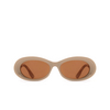 Gucci GG1527S Sunglasses 004 beige - product thumbnail 1/4