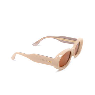 Gucci GG1527S Sonnenbrillen 004 beige - Dreiviertelansicht