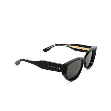 Gafas de sol Gucci GG1532SA 001 black - Vista tres cuartos
