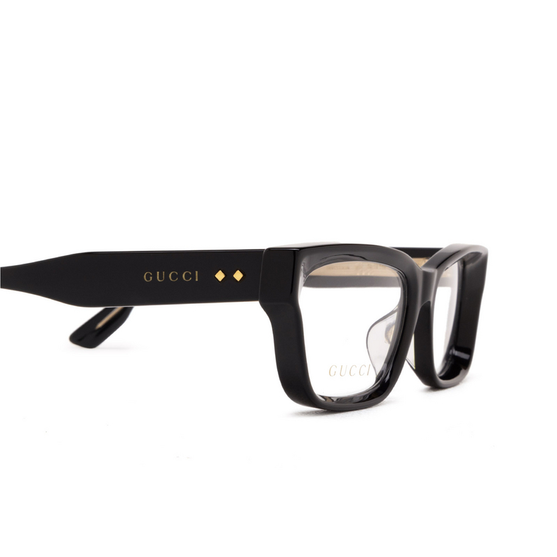 Gucci GG1533OA Eyeglasses 001 black - 3/4