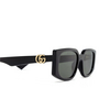 Gucci GG1534S Sunglasses 001 black - product thumbnail 3/4