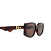 Gucci GG1534S Sunglasses 002 havana - product thumbnail 3/4