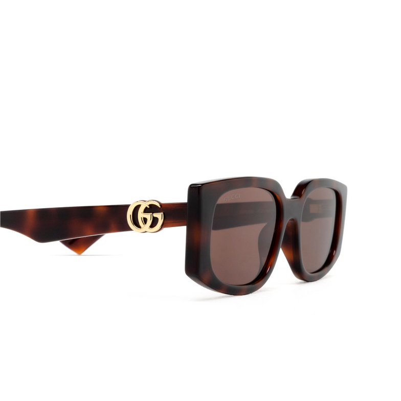 Gucci GG1534S Sunglasses 002 havana - 3/4