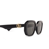 Gucci GG1535S Sunglasses 001 black - product thumbnail 3/4