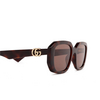 Gafas de sol Gucci GG1535S 002 havana - Miniatura del producto 3/4