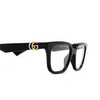 Gucci GG1536O Eyeglasses 005 black - product thumbnail 3/4