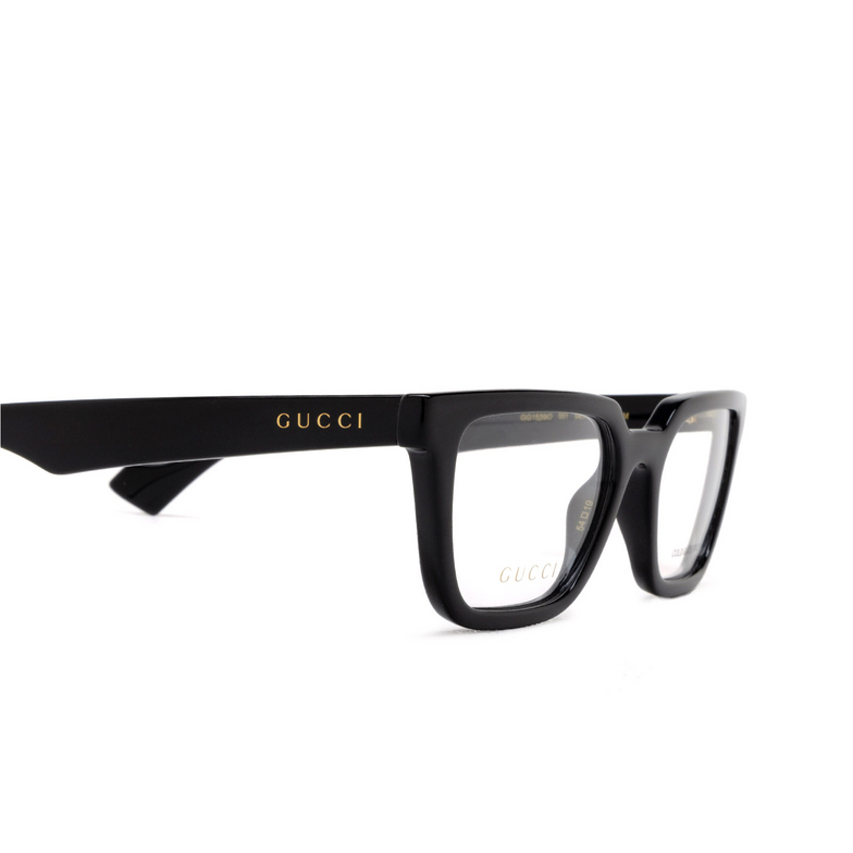 Lunettes de vue Gucci GG1539O 001 black - 3/4