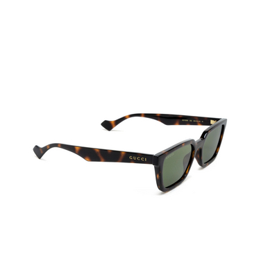 Gafas de sol Gucci GG1539S 002 havana - Vista tres cuartos