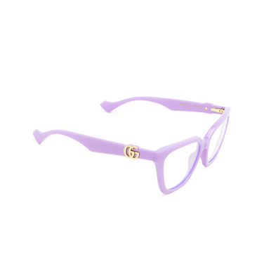 Gafas de sol Gucci GG1542S 002 violet - Vista tres cuartos