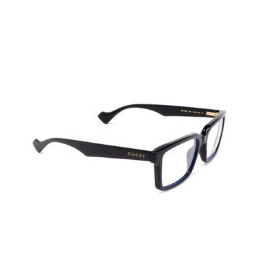 Gucci GG1543S Sunglasses 001 black - three-quarters view