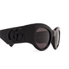 Occhiali da sole Gucci GG1544S 001 black - anteprima prodotto 3/4