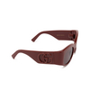 Gafas de sol Gucci GG1544S 002 burgundy - Miniatura del producto 2/4