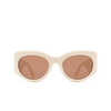 Gucci GG1544S Sunglasses 004 ivory - product thumbnail 1/4