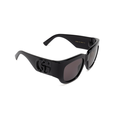 Gucci GG1545S Sunglasses 001 black - three-quarters view