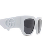 Occhiali da sole Gucci GG1545S 003 grey - anteprima prodotto 3/4