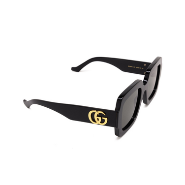 Gucci GG1547S Sunglasses 001 black - three-quarters view