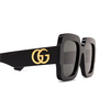 Occhiali da sole Gucci GG1547S 001 black - anteprima prodotto 3/4