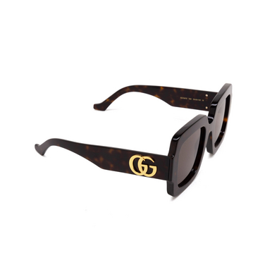 Gucci GG1547S Sunglasses 002 havana - three-quarters view