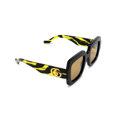 Gucci GG1547S Sonnenbrillen 004 black - Dreiviertelansicht