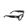 Gucci GG1548O Korrektionsbrillen 005 havana - Produkt-Miniaturansicht 2/4