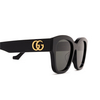 Occhiali da sole Gucci GG1550SK 001 black - anteprima prodotto 3/4