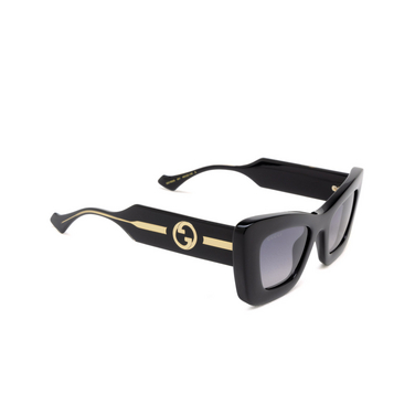 Gafas de sol Gucci GG1552S 001 black - Vista tres cuartos