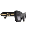 Gucci GG1552S Sunglasses 001 black - product thumbnail 3/4