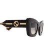 Gucci GG1552S Sonnenbrillen 002 havana - Produkt-Miniaturansicht 3/4