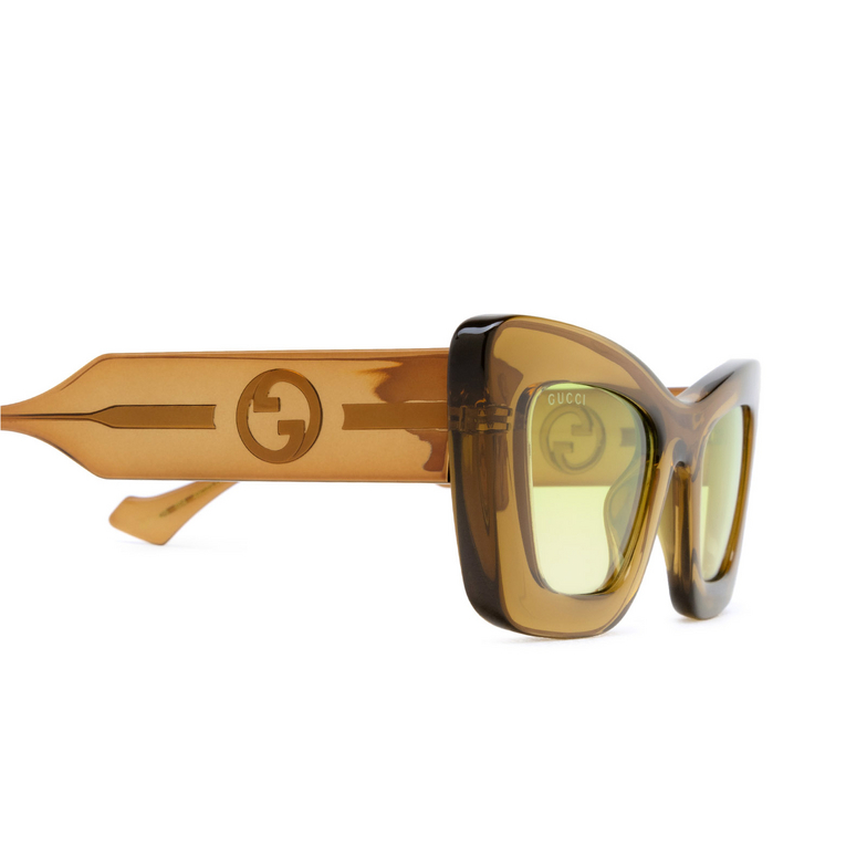 Gucci GG1552S Sunglasses 004 brown - 3/4