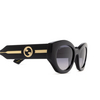 Occhiali da sole Gucci GG1553S 001 black - anteprima prodotto 3/4