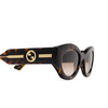 Gucci GG1553S Sonnenbrillen 002 havana - Produkt-Miniaturansicht 3/4
