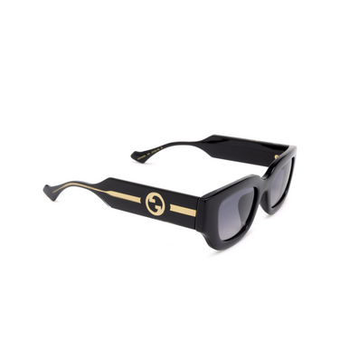 Gafas de sol Gucci GG1558SK 001 black - Vista tres cuartos